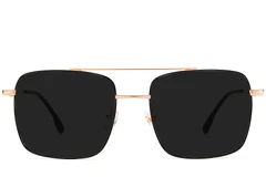 BS1913-0677_Black_Aviator_Titanium_sunglasses_front