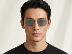 BS1913-0678_Golden_Rectangular_Titanium_sunglasses-tryon_male