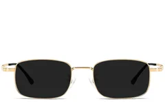 BS1913-0678_Golden_Rectangular_Titanium_sunglasses_front