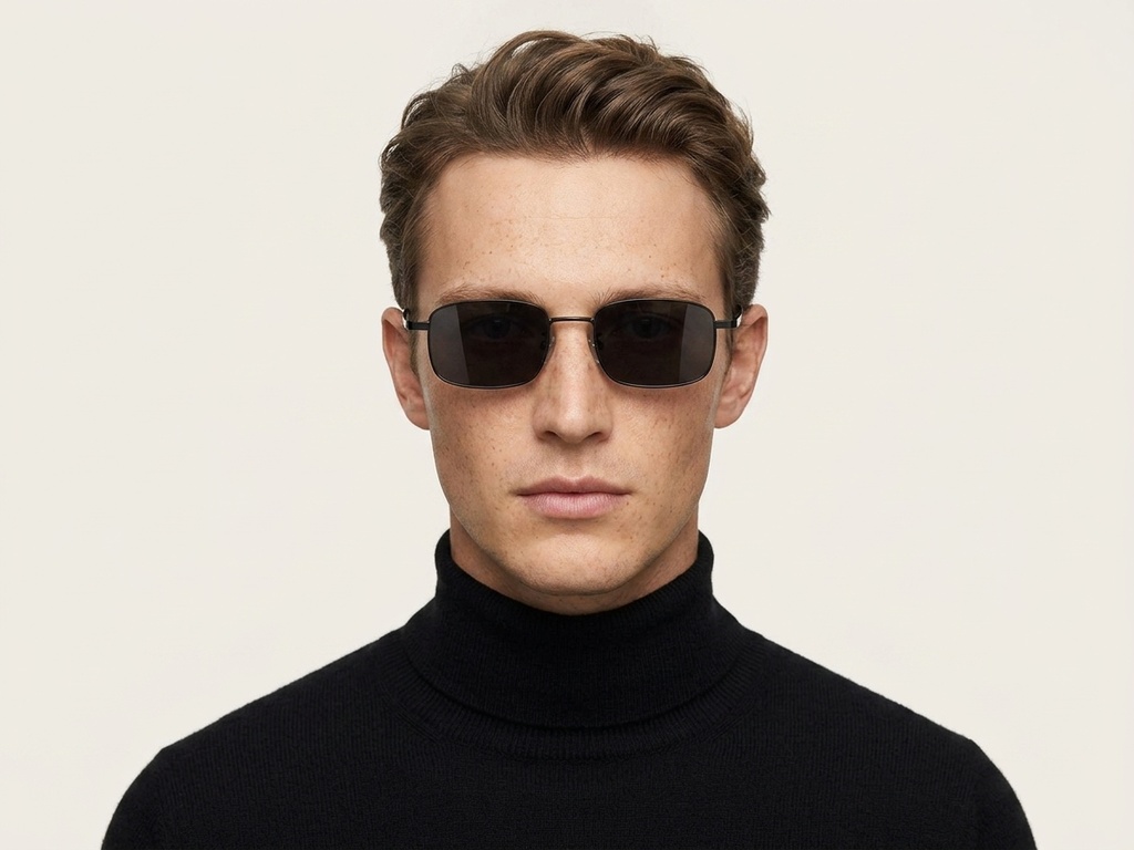 BS1913-0679_Black_Rectangular_Titanium_sunglasses-tryon_male