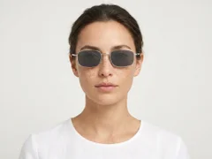 BS1913-0680_Silver_Rectangular_Titanium_sunglasses-tryon_female