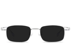BS1913-0680_Silver_Rectangular_Titanium_sunglasses_front