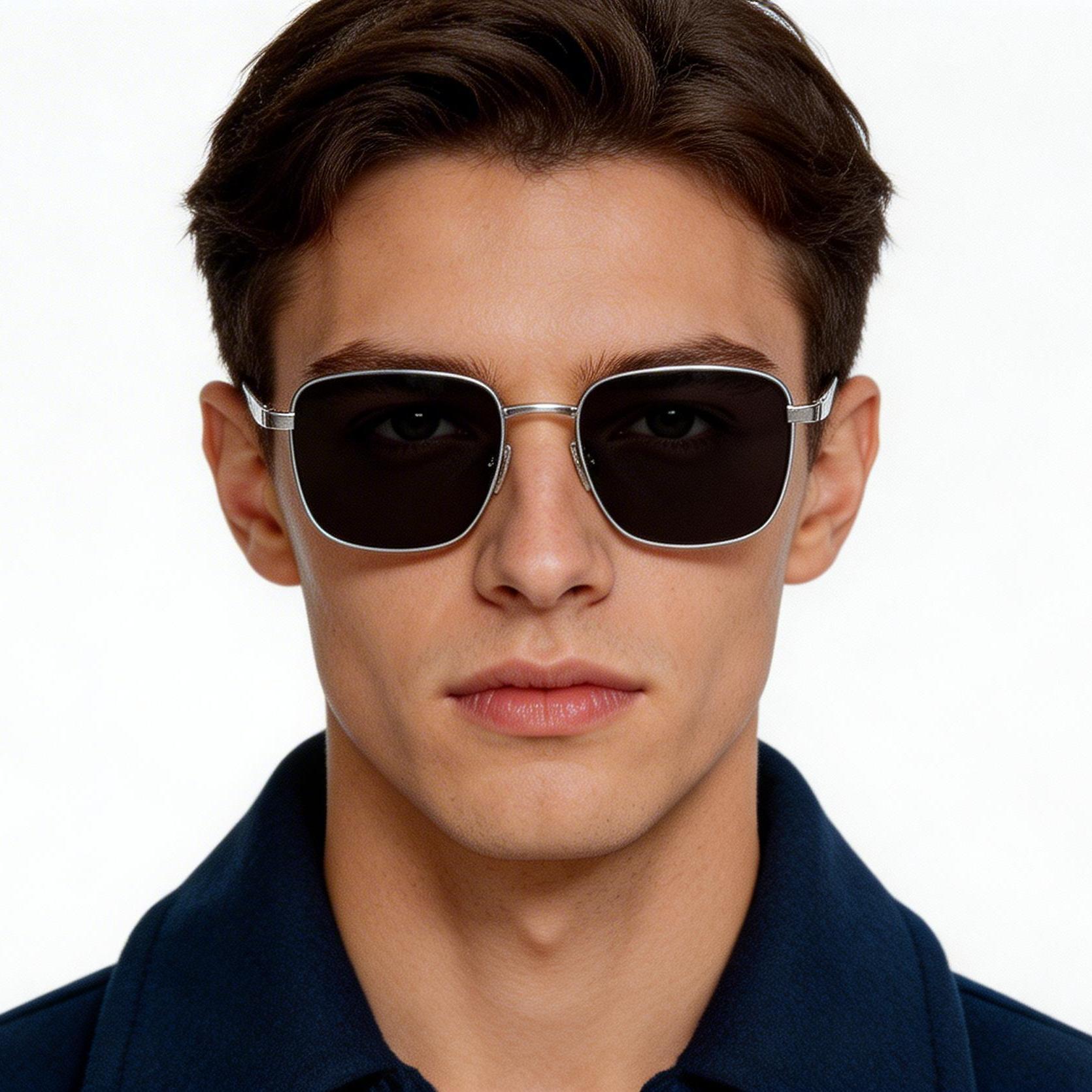 bs1913-0680_silver_rectangular_titanium_sunglasses_model