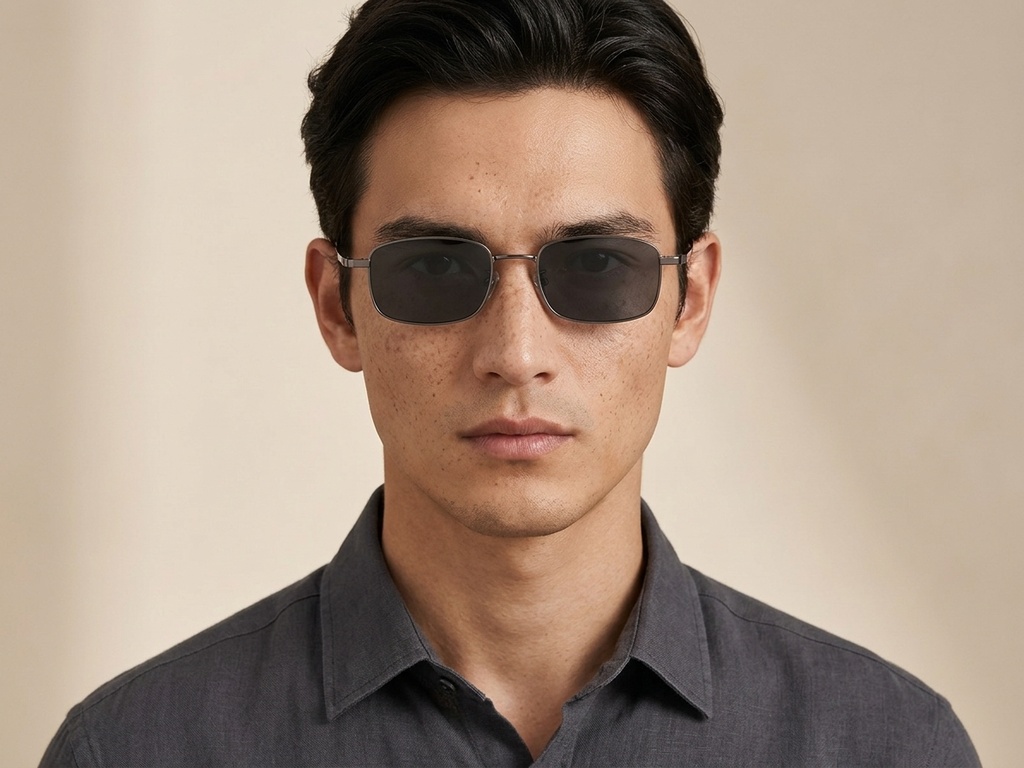 BS1913-0681_Grey_Rectangular_Titanium_sunglasses-tryon_male