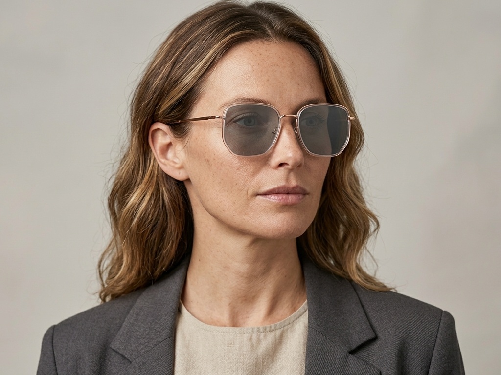 BS1913-0687_Pink_Geometric_Metal_sunglasses-tryon_female