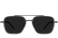 BS1913-0693_Grey_Aviator_Titanium_sunglasses_front