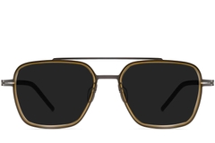 BS1913-0695_Green_Aviator_Titanium_sunglasses_front