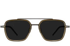 BS1913-0695_Green_Aviator_Titanium_sunglasses_front