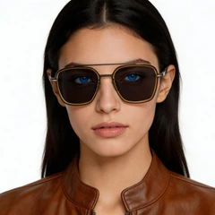bs1913-0695_green_aviator_titanium_sunglasses_model