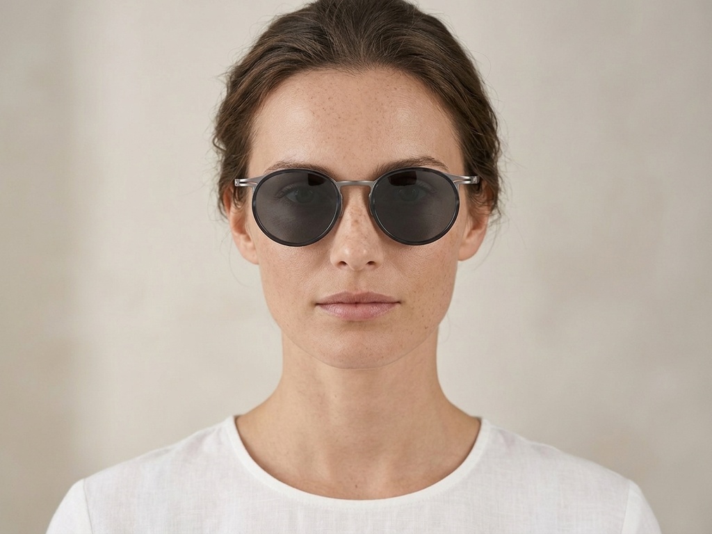 BS1913-0696_Black_Oval_Titanium_sunglasses-tryon_female
