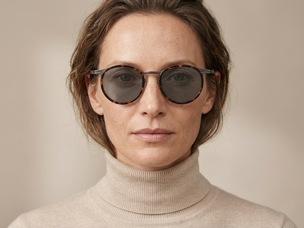 BS1913-0697_Tortoiseshell_Oval_Titanium_sunglasses-tryon_female
