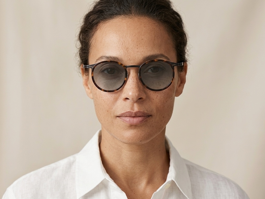 BS1913-0699_Tortoiseshell_Oval_Titanium_sunglasses-tryon_female