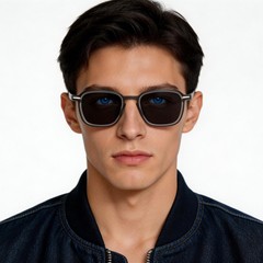 bs1913-0703_grey_rectangular_titanium_sunglasses_model