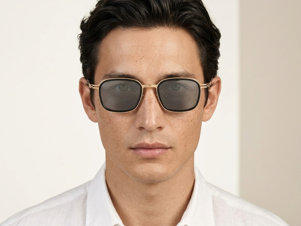BS1913-0704_Black_Rectangular_Titanium_sunglasses-tryon_male
