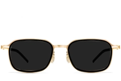 BS1913-0704_Black_Rectangular_Titanium_sunglasses_front