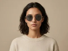 BS1913-0706_Black_Oval_Titanium_sunglasses-tryon_female