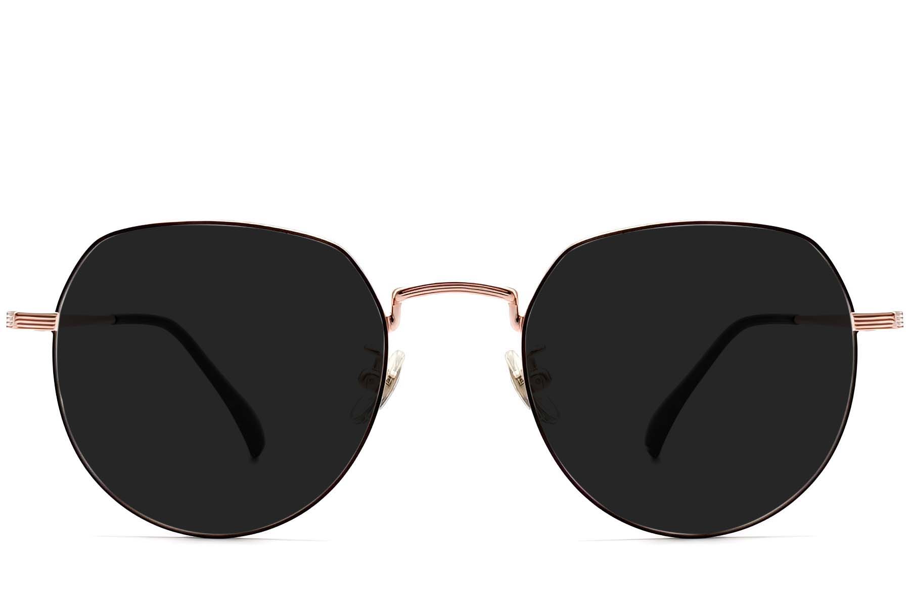 BS1913-0706_Black_Oval_Titanium_sunglasses_front