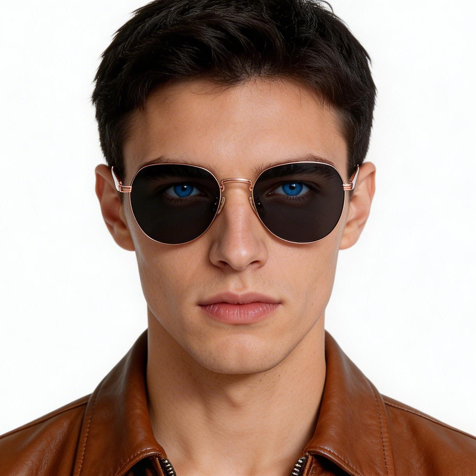 bs1913-0706_black_oval_titanium_sunglasses_model