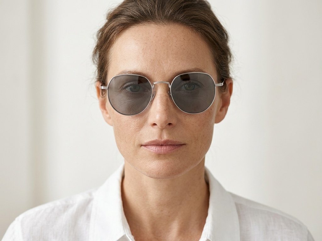BS1913-0709_Black_Oval_Titanium_sunglasses-tryon_female