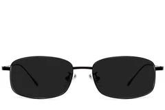 BS1913-0711_Black_Rectangular_Titanium_sunglasses_front