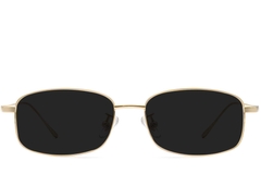 BS1913-0712_Golden_Rectangular_Titanium_sunglasses_front