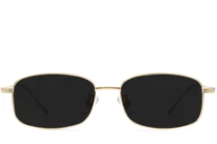 BS1913-0712_Golden_Rectangular_Titanium_sunglasses_front