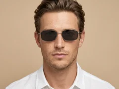 BS1913-0715_Grey_Rectangular_Titanium_sunglasses-tryon_male