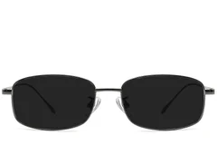 BS1913-0715_Grey_Rectangular_Titanium_sunglasses_front