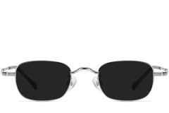 BS1913-0722_Silver_Rectangular_Titanium_sunglasses_front