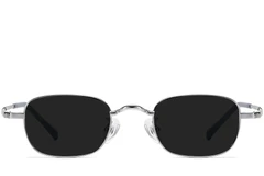 BS1913-0722_Silver_Rectangular_Titanium_sunglasses_front