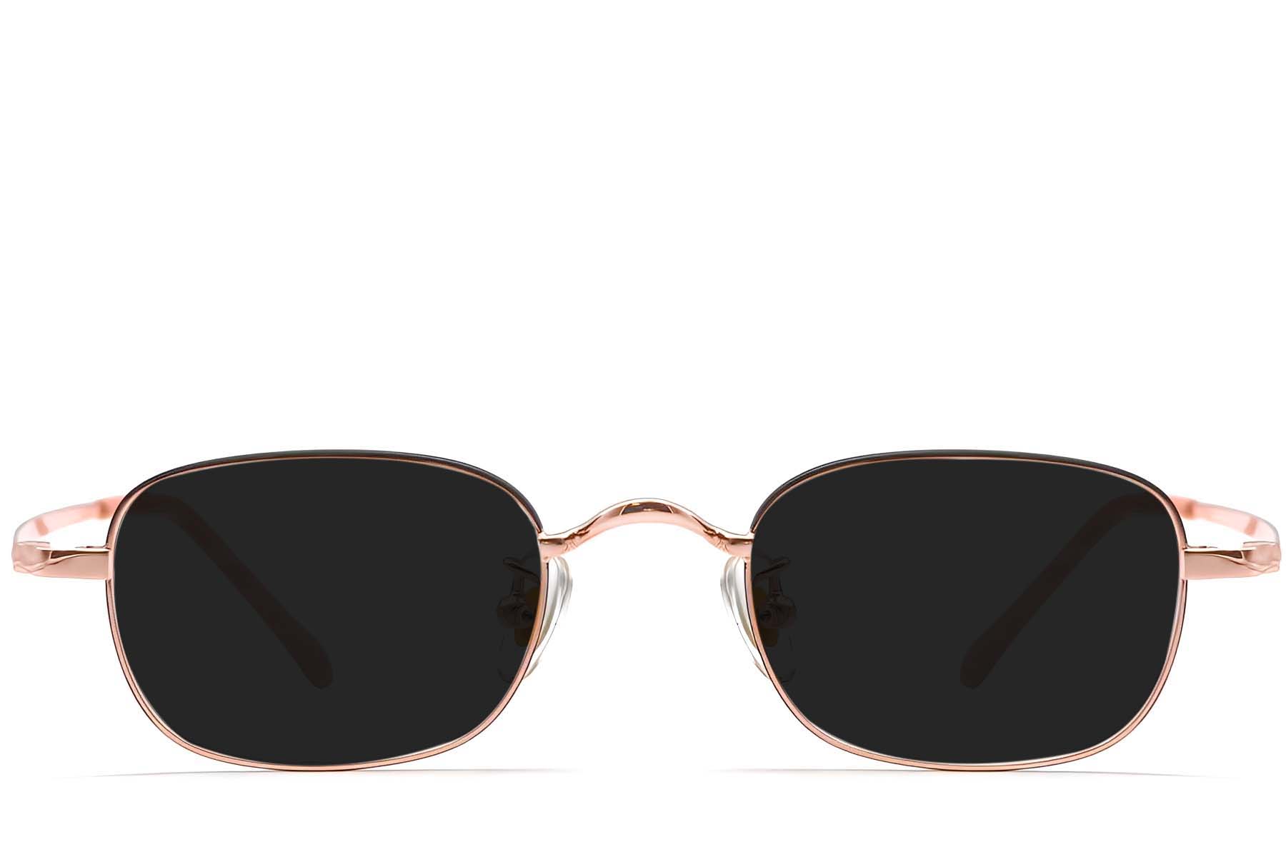 BS1913-0726_Black_Rectangular_Titanium_sunglasses_front