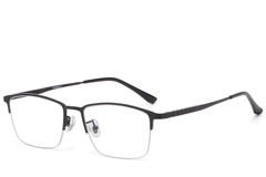 BS1913-0731_Black_Semi-rimless_Titanium_Glasses_corner