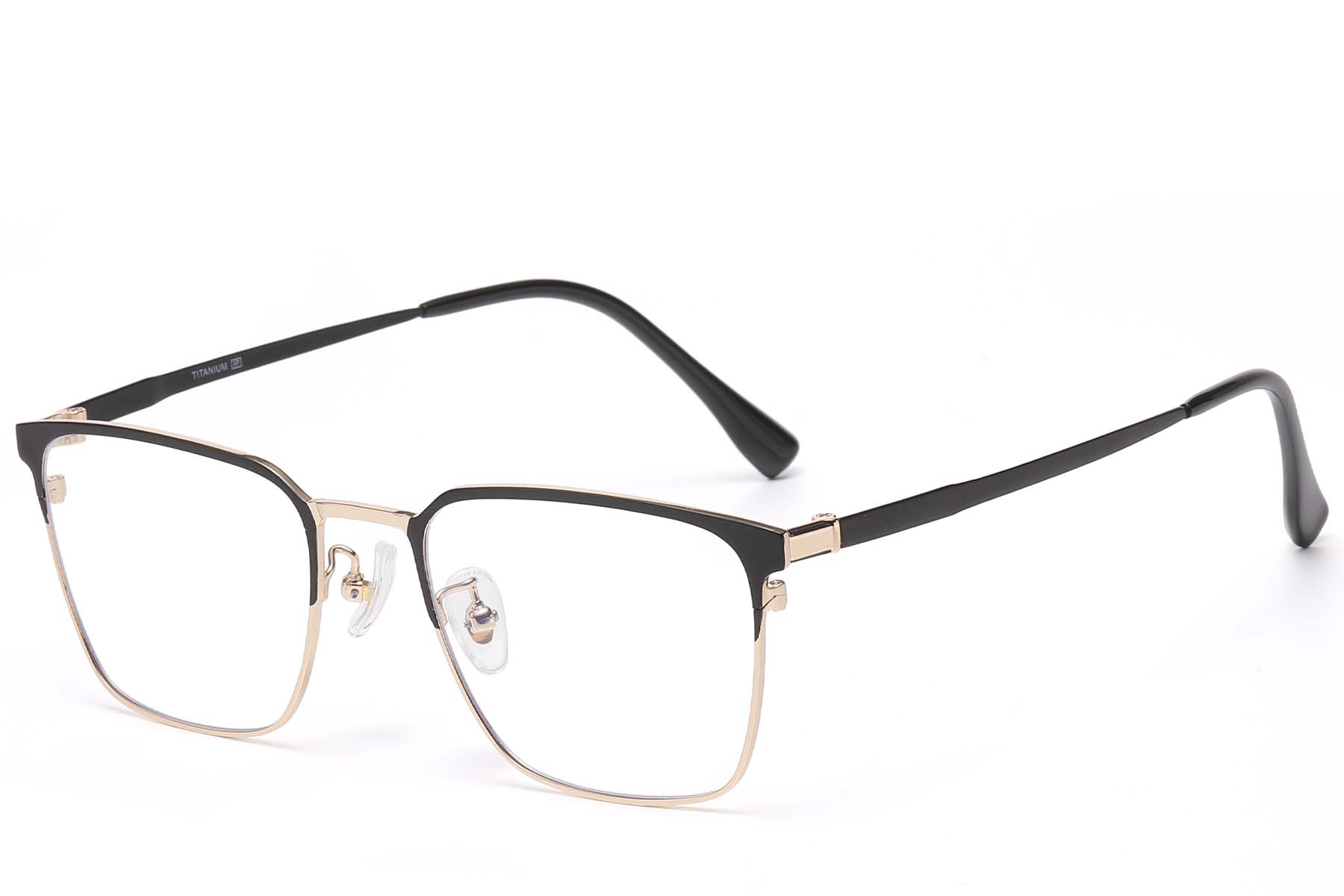 BS1913-0737_Golden_Semi-rimless_Titanium_Glasses_corner