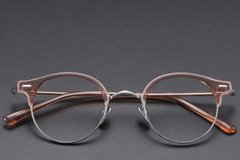 BS1913-0746_Brown_Semi-rimless_Acetate_Glasses_front