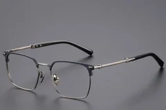 BS1913-0751_Blue_Semi-rimless_Titanium_Glasses_corner