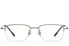 BS1913-0791_Grey_Semi-rimless_Titanium_glasses_front