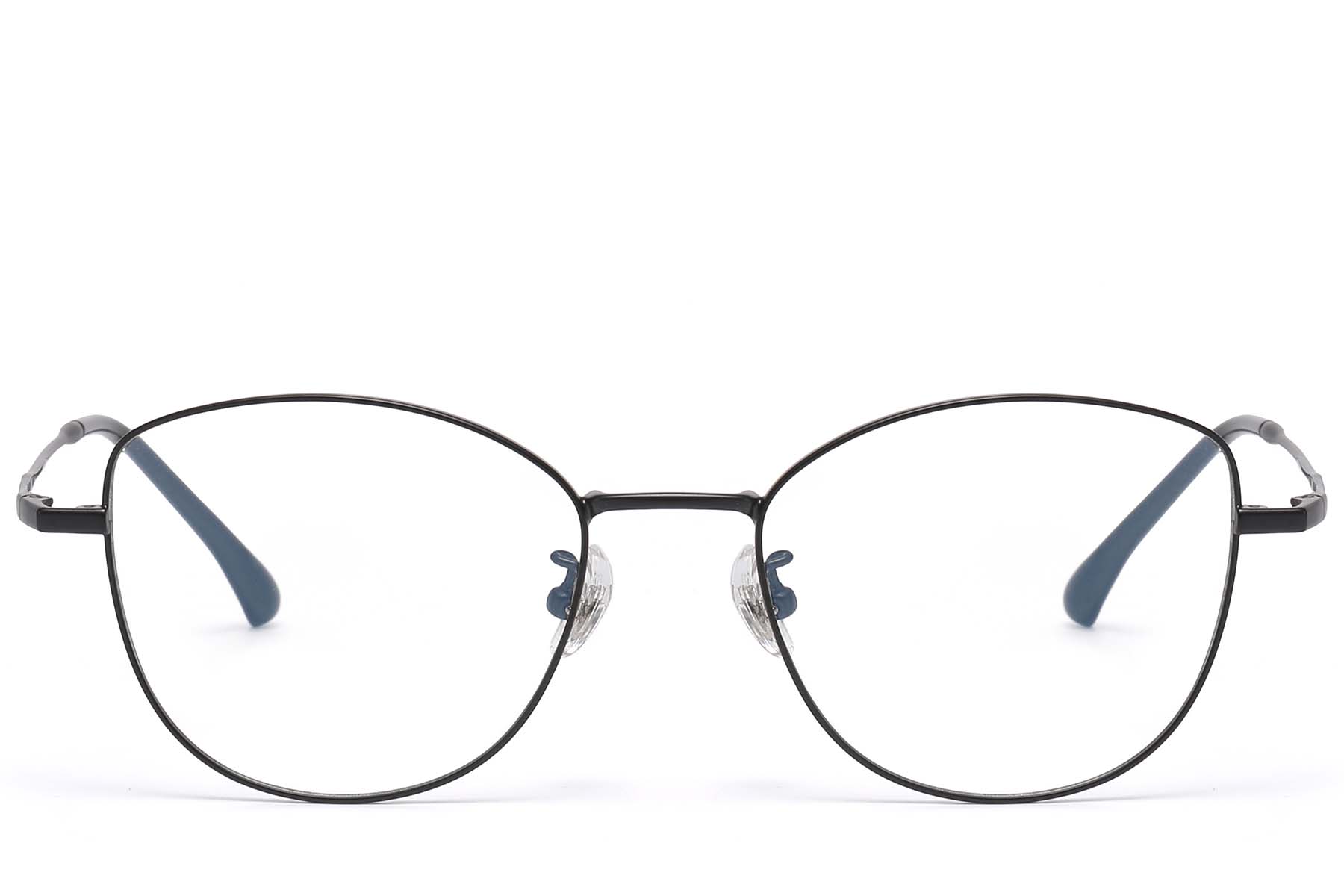 BS1913-0796_Black_Butterfly_Titanium_glasses_front