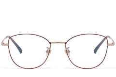 BS1913-0800_Red_Butterfly_Titanium_glasses_front