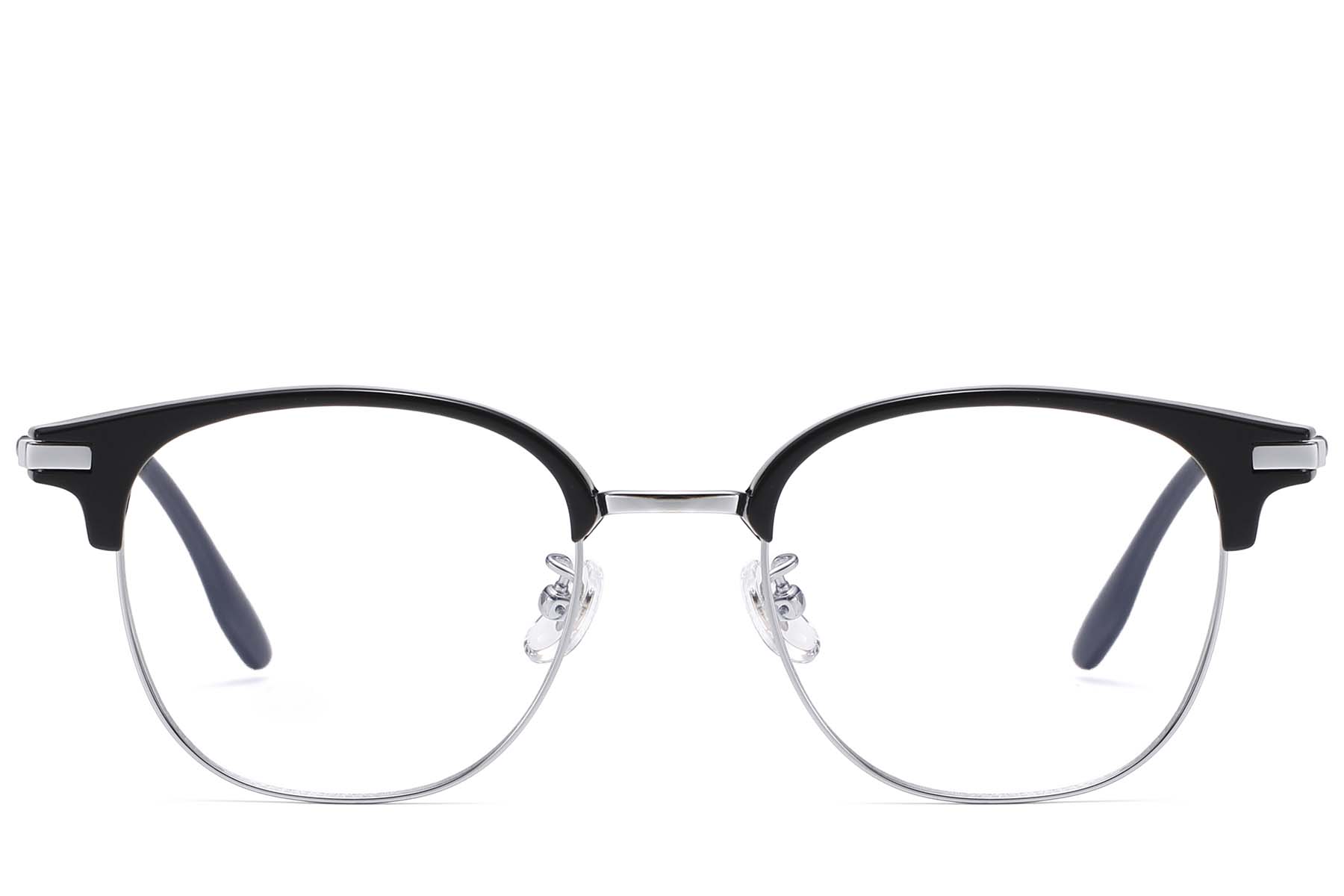 BS1913-0805_Silver_Oval_Titanium_glasses_front