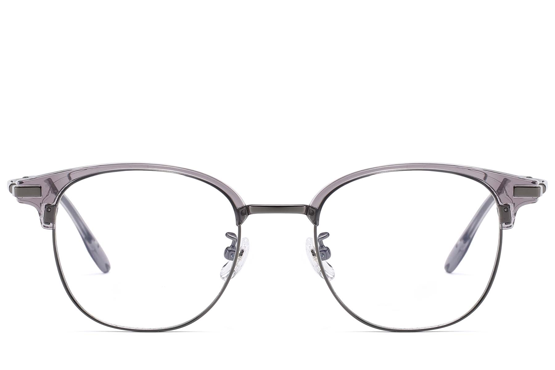 BS1913-0806_Grey_Oval_Titanium_glasses_front