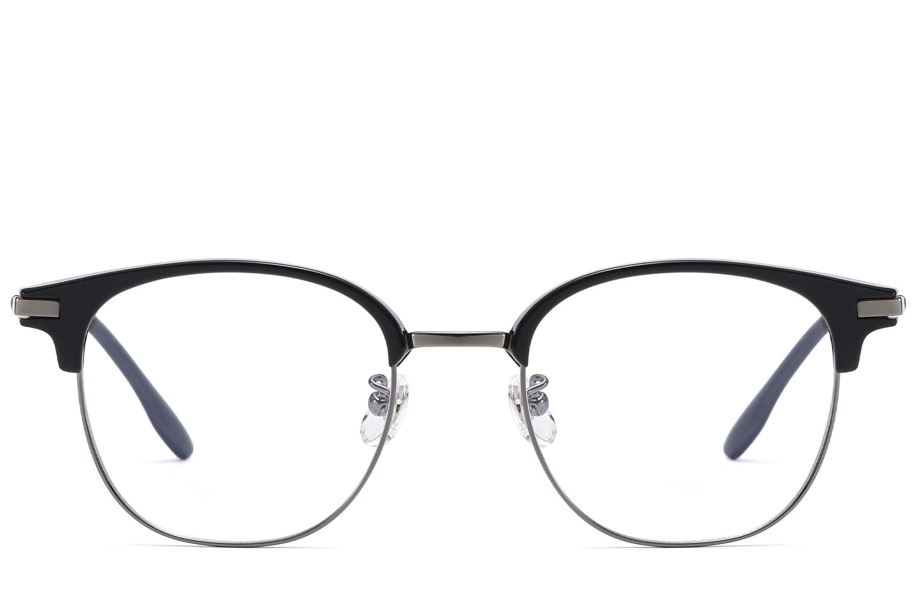 BS1913-0808_Grey_Oval_Titanium_glasses_front