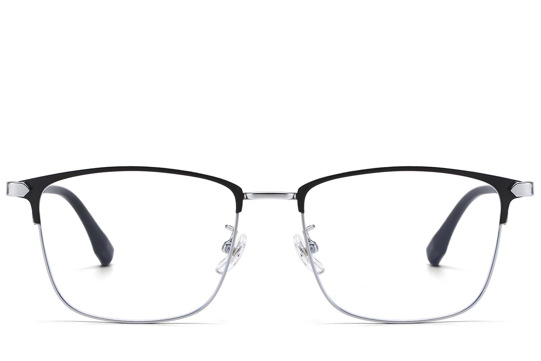 BS1913-0841_Silver_Oval_Titanium_glasses_front