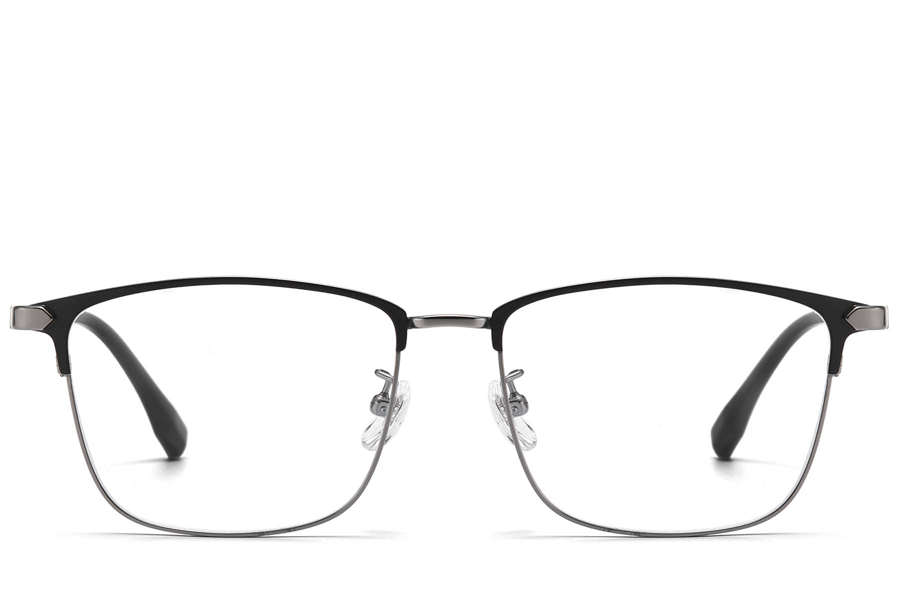 BS1913-0844_Grey_Oval_Titanium_glasses_front