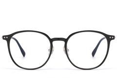 BS1913-0845_Black_Oval_Titanium_glasses_front