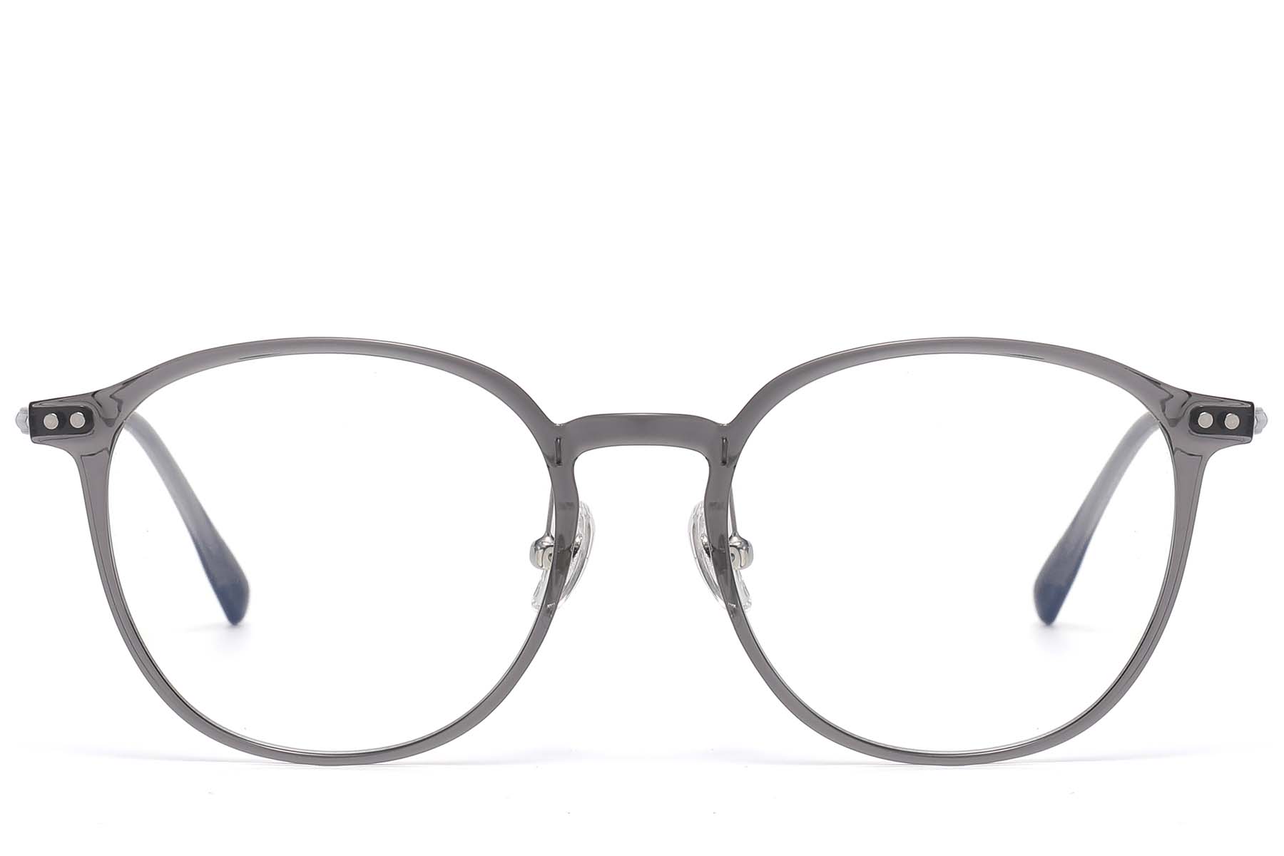 BS1913-0847_Grey_Oval_Titanium_glasses_front