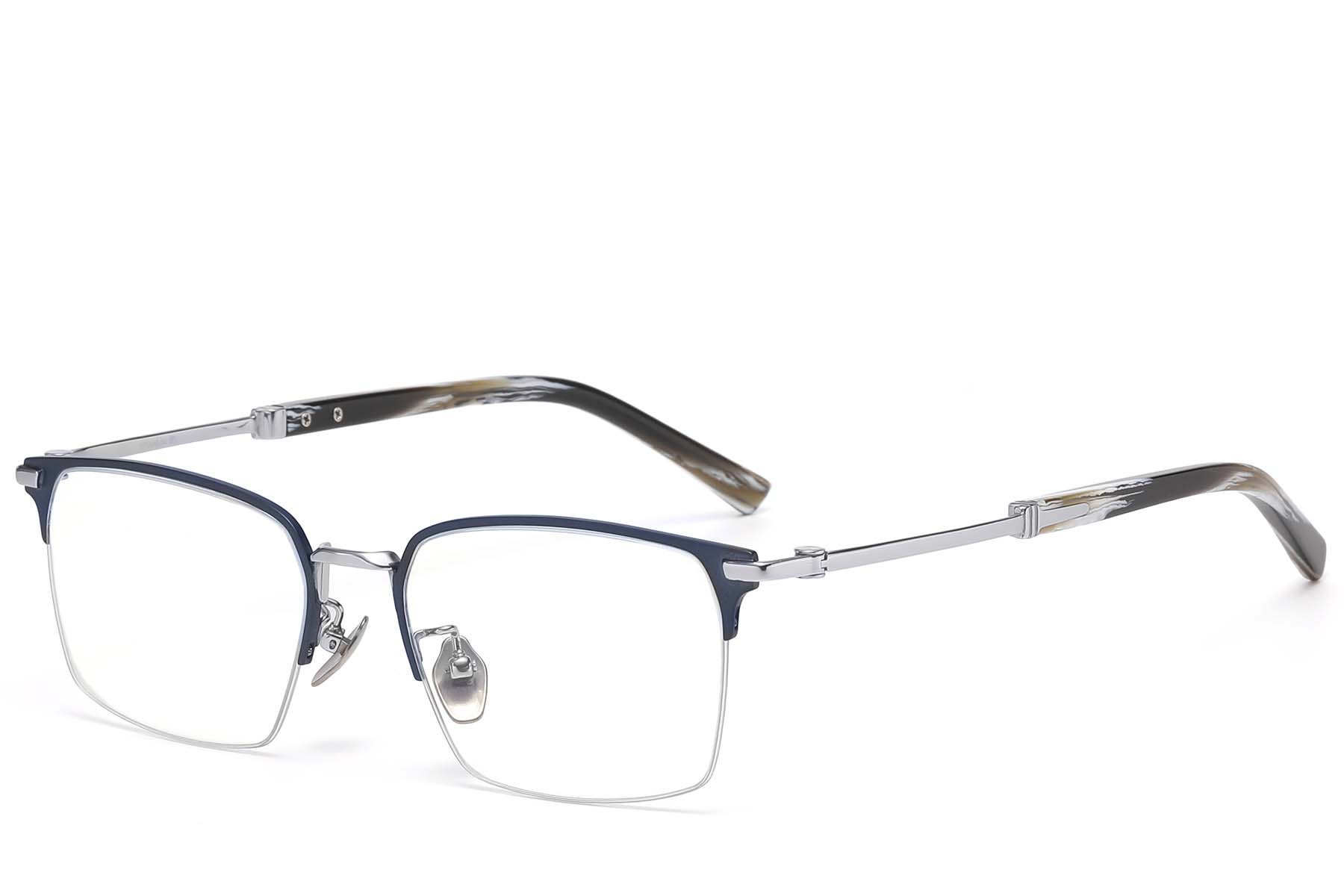 BS1913-0852_Blue_Semi-rimless_Titanium_glasses_corner