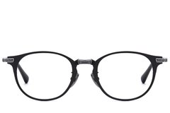 BS1913-0859_Black_Oval_Titanium_glasses_front