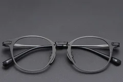 BS1913-0860_Grey_Oval_Titanium_glasses_front
