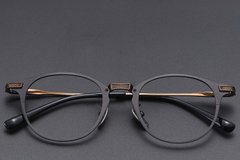 BS1913-0861_Black_Oval_Titanium_glasses_front