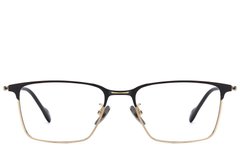 BS1913-0863_Golden_Rectangular_Titanium_glasses_front